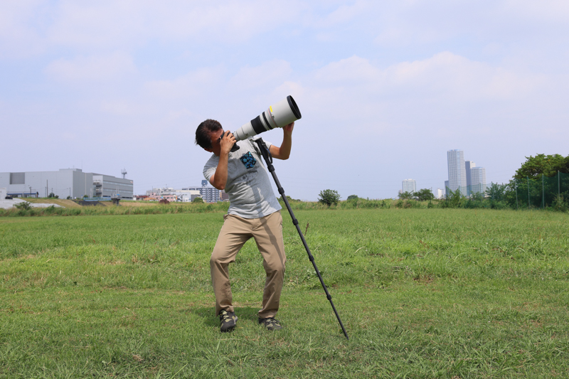 MPG-01を使わないとこの通り。この時点でバランスを崩してしまう