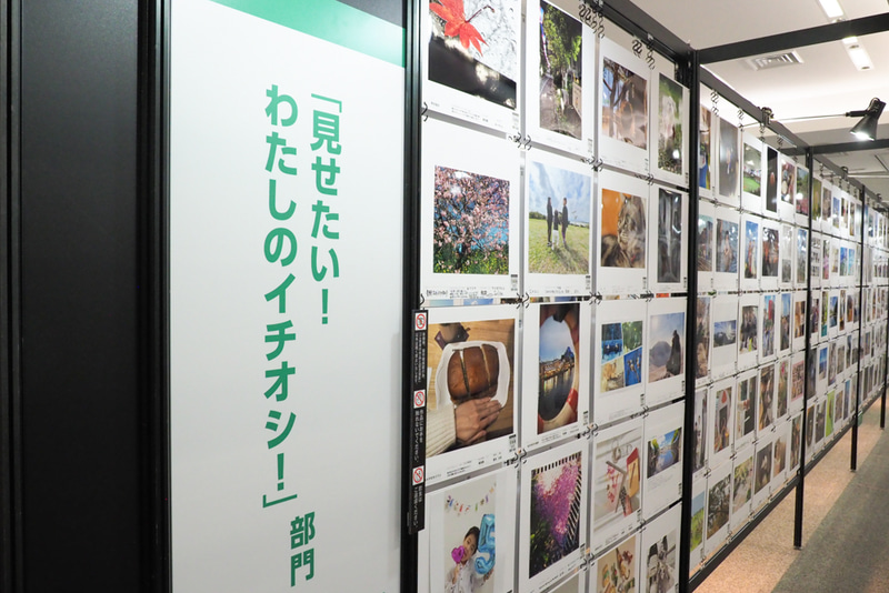 今年新設された「見せたい！わたしのイチオシ！」部門。好きなモノ、ハマってるコト、趣味やこだわりなどが写真に収められている