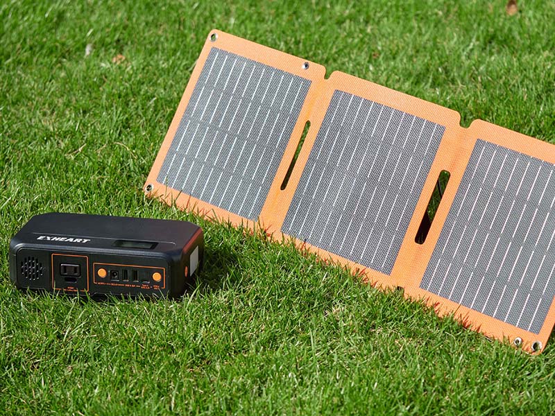 別売のソーラーパネル「EXP-M21OR」との組み合わせ例