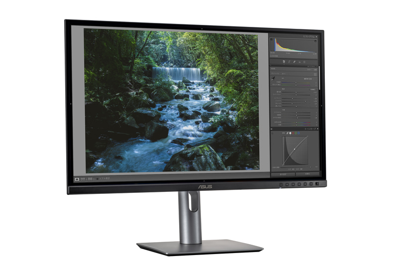 【発売日】8月4日<br>【ASUS Store価格】6万3,720円(税込)<br> <br>【SPECIFICATION】<br>パネルサイズ:27型ワイド<br>バックライト:LED<br>パネル種類:IPS<br>表面仕様:ノングレア<br>最大解像度:3,840×2,160<br>画素ピッチ:0.155mm<br>視野角:178°(水平)、178°(垂直)<br>最大輝度:400cd/㎡(HDR on)<br>応答速度:5ms(GTG)<br>最大表示色:約10億7370万色<br>色域:sRGB 100%、Adobe RGB 99%、DCI-P3 99%<br>HDR:HDR 10<br>デジタル入力:DisplayPort、HDMI、USB Type-C<br>外形寸法(W×H×D):約612.22×408.11~538.11×215mm<br>質量:約5.78kg