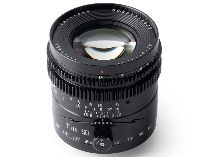 TTArtisan Tilt 50mm f/1.4 マイクロフォーサーズ