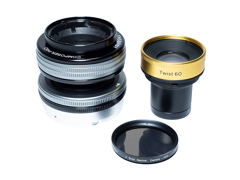 Lensbaby コンポーザープロII + Twist 60 & NDフィルター