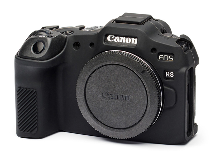 イージーカバー Canon EOS R8用 ブラック 液晶保護フィルム付属