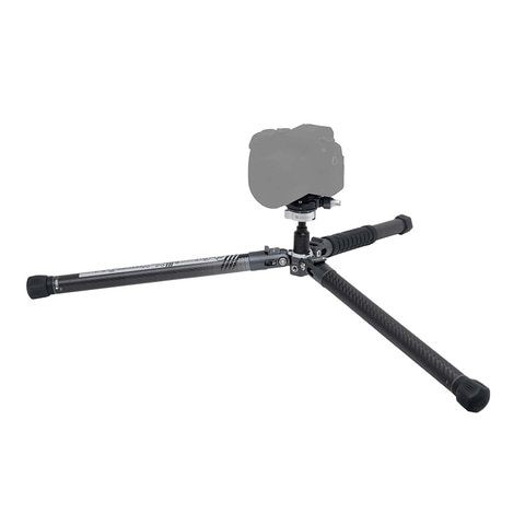 Fotopro 三脚に、軽量・高剛性「3Kカーボンファイバー」採用の5段伸縮