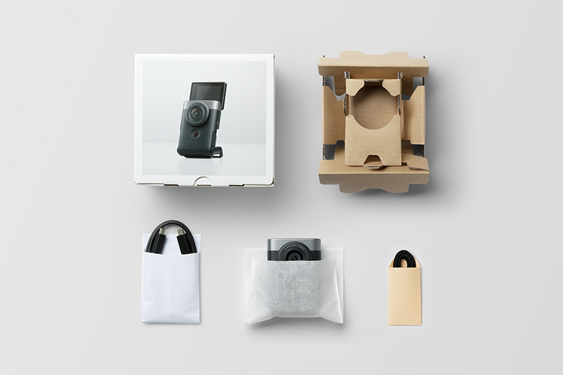 PowerShot V10の内容物およびパッケージ