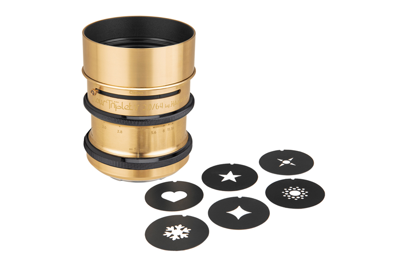 付属する絞り用プレート