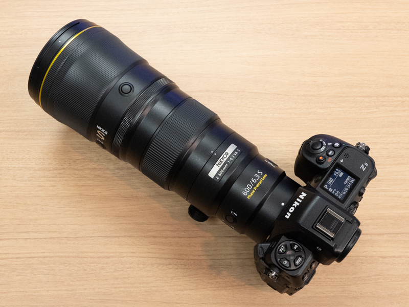 Z 8に装着したイメージ