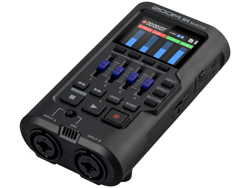 32bitフロート録音対応のポータブルレコーダー「R4 MultiTrak