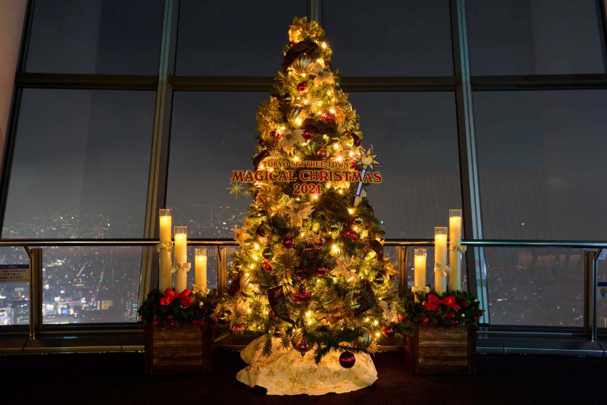 館内装飾（過去の様子）©TOKYO-SKYTREE