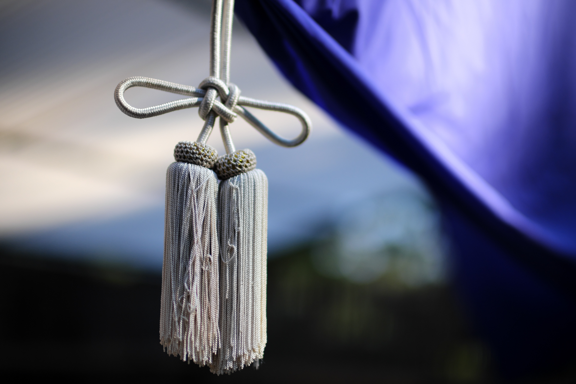 幕の飾りです。背景のキレイな光に反応してフレーミングしています。ハイライトが良い調子で描写されるのはX-T5が良いのかレンズのせいか、双方の共同作業か<br>X-T5／NOKTON 35mm F0.9 Aspherical／絞り優先AE（F0.9・1/9,000秒・-0.7EV）／ISO 200／プロビア