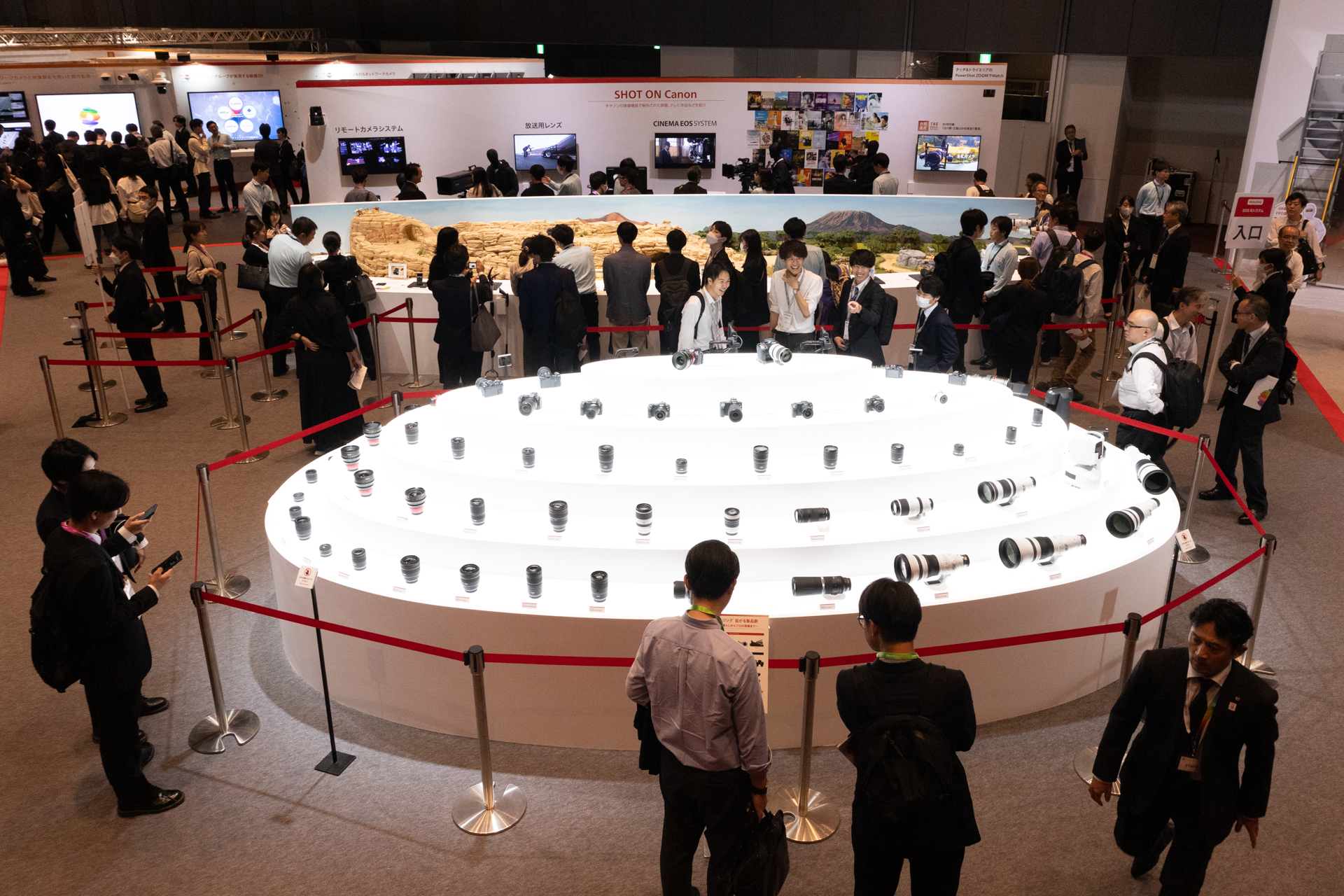 カメラやレンズのエリア