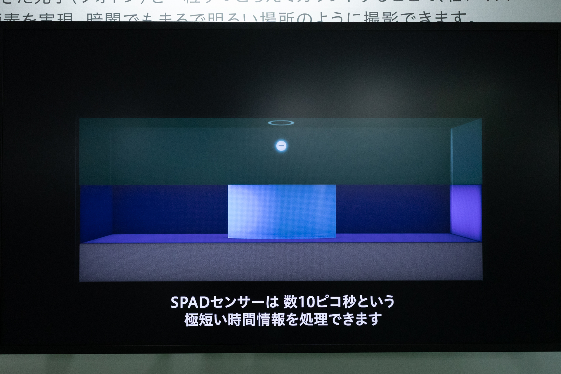 処理時間が短いため、高フレームレートが必要な分野にも応用ができる