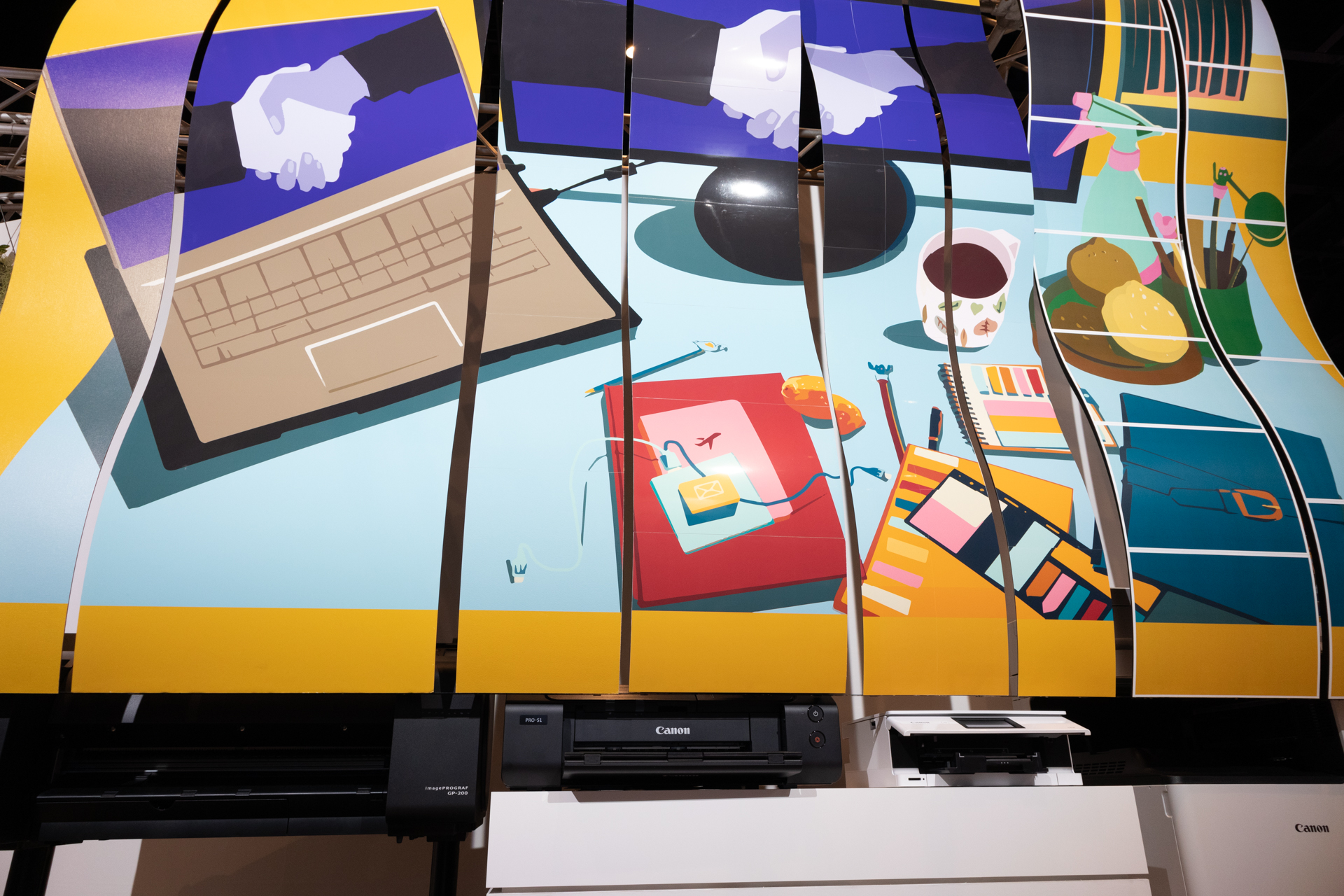 実際のプリント例