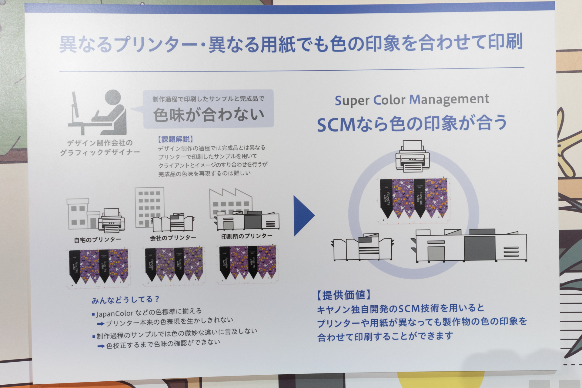 デザイン制作での課題を解決する例