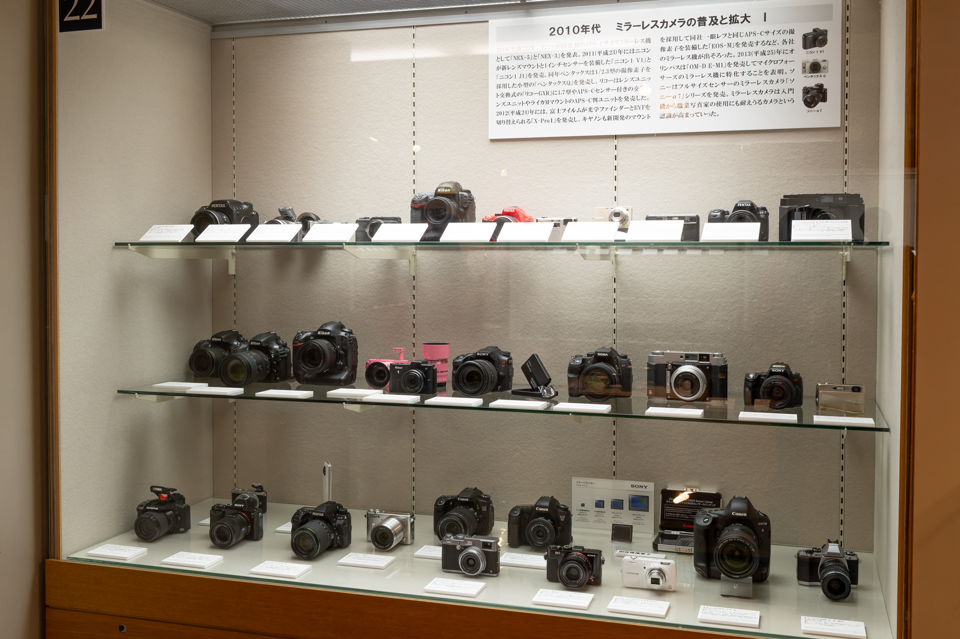 2010年代はミラーレスカメラの発展が目覚ましかったが、それ以外にも多様なカメラが登場したことがわかる