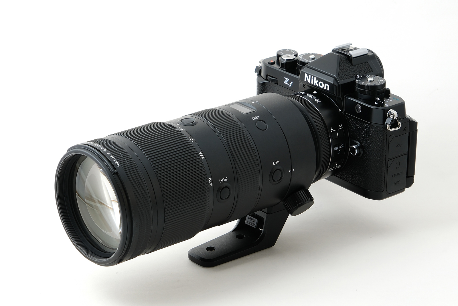 Z マウントのカメラですので、当然「NIKKOR Z 70-200mm f/2.8 VR S」などの望遠ズームだって問題なく使用できます
