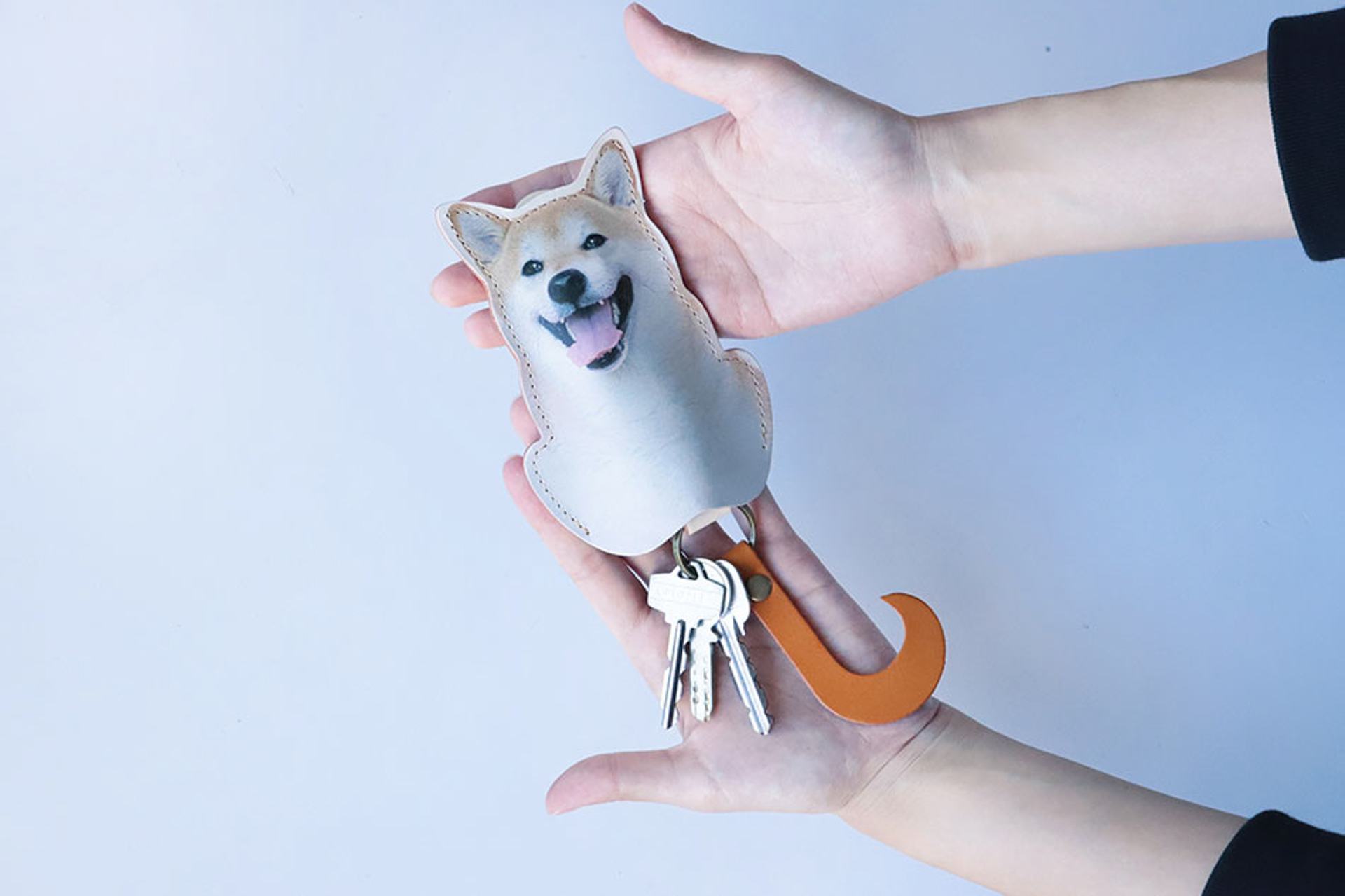 犬のキーケース