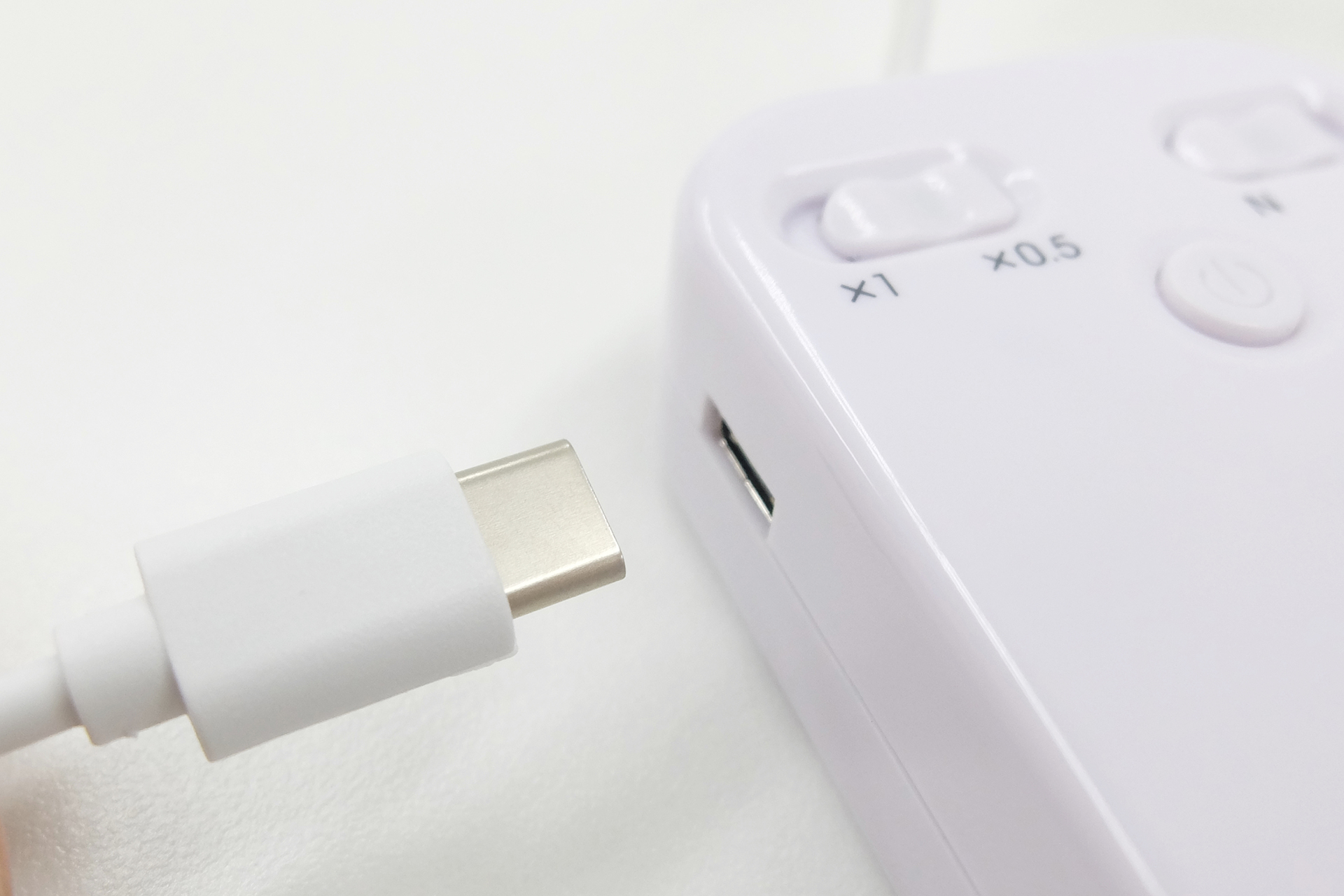 外部電源ポートがUSB mini-BからUSB Type-Cに変更