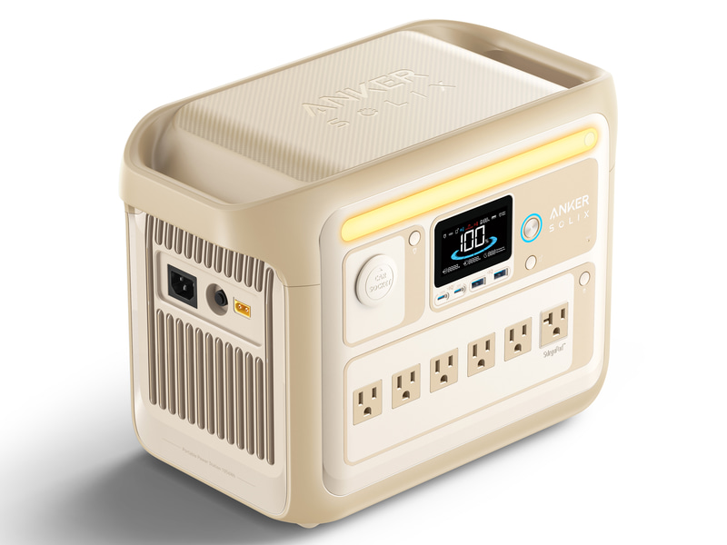 58分で満充電できるポータブル電源「Anker Solix C1000 Portable Power