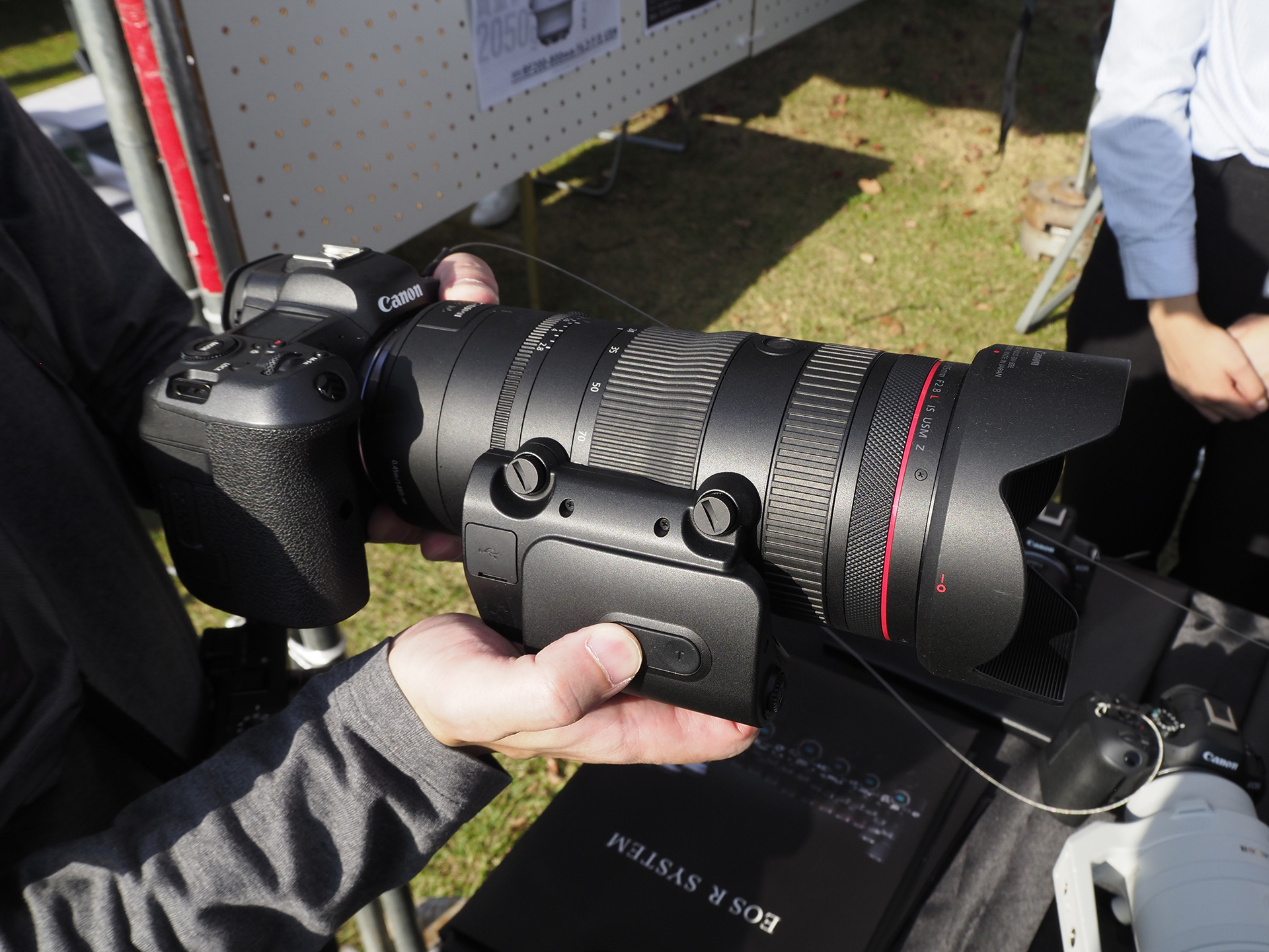 発表されたばかりの「RF24-105mm F2.8 L IS USM Z」