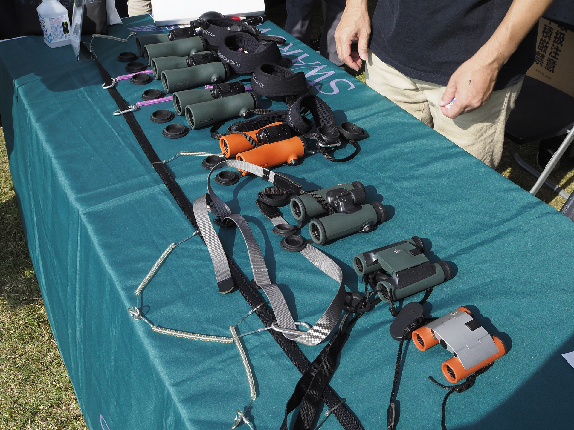 競合製品との違いを掘り下げて聞くような、熱心なファンをよくみかけた