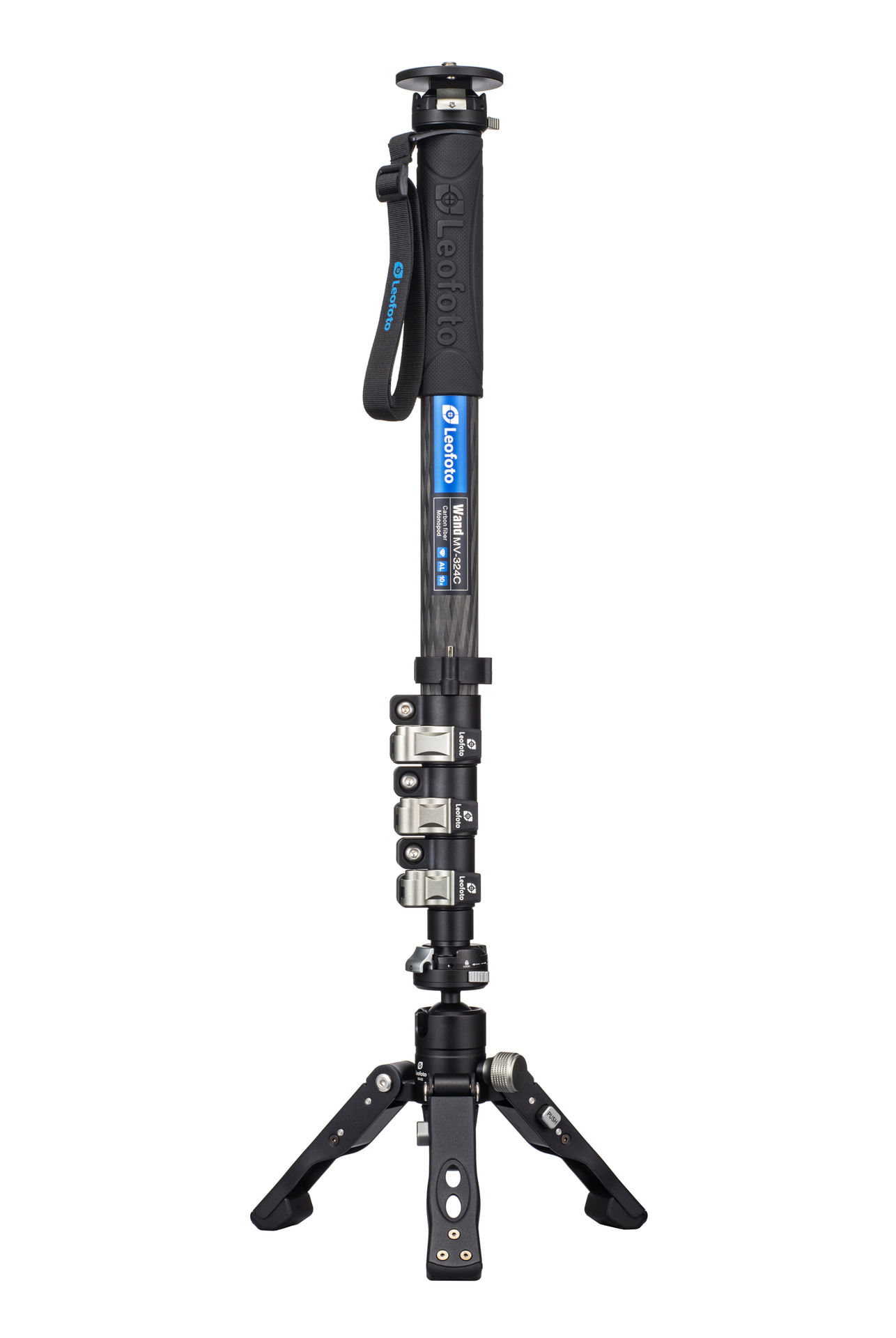 <span class="fnt-110"><b>MV-324C+VD-03</b></span><br>価格：4万590円（税込）／全伸長：1,500mm／収納高：600mm／段数：4段／最大脚径：32mm／耐荷重：10kg／質量：1,100g