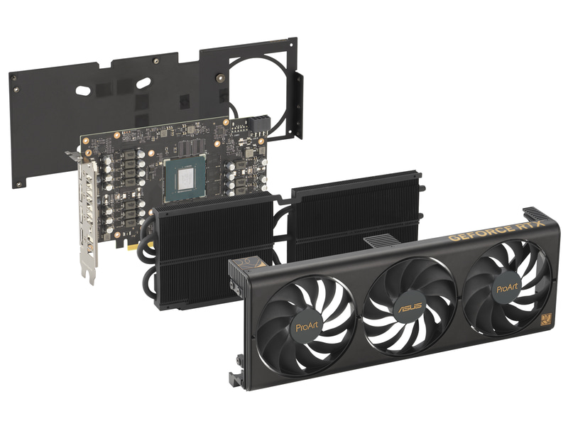 ASUS、クリエイター向けブランド「ProArt」にNVIDIA RTX 4060/4070対応