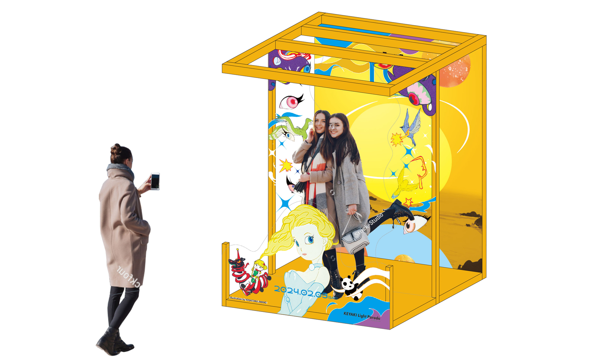 TGC 和歌山2024 オリジナルライトアップフォトスポット