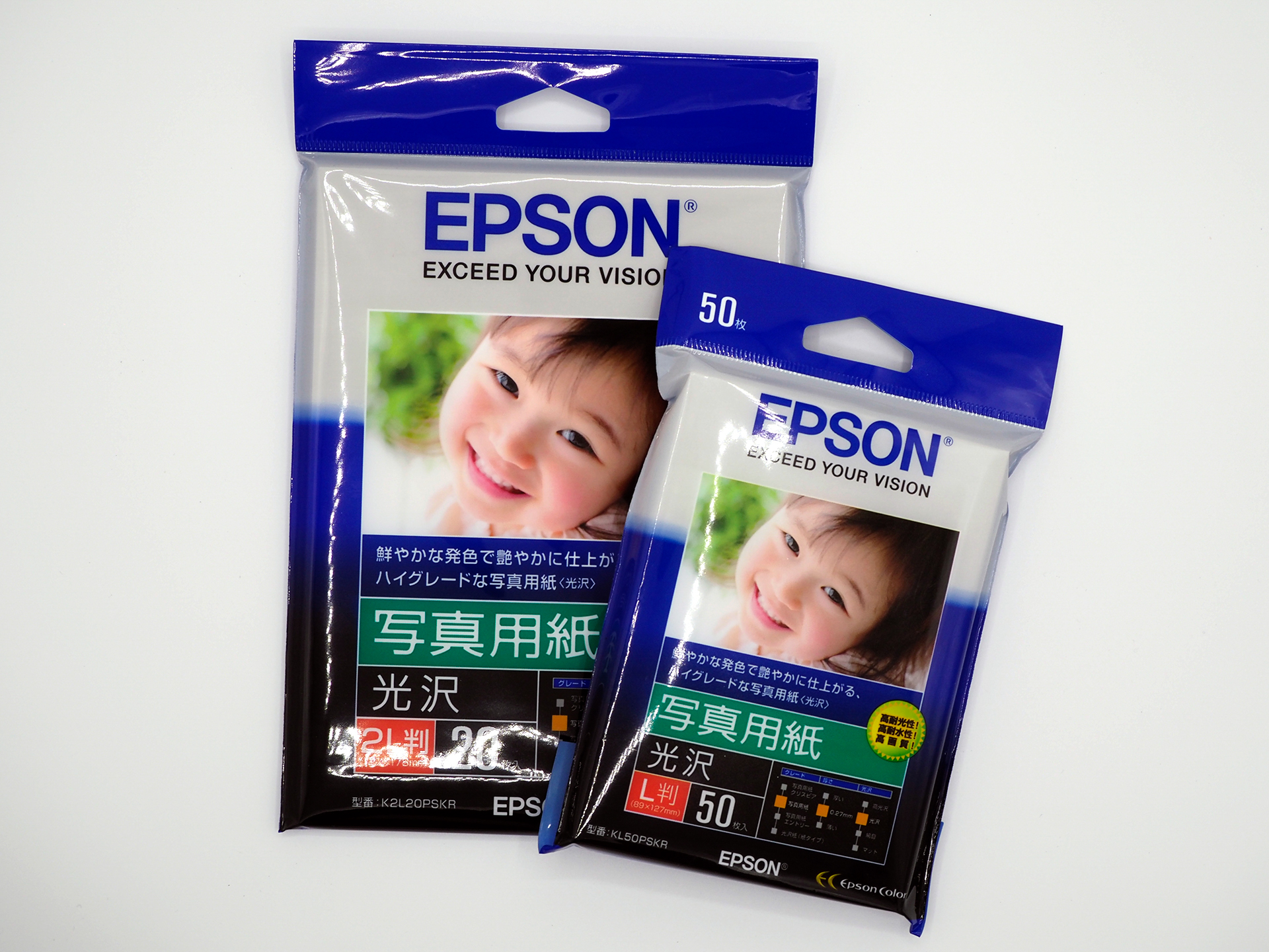 エプソン純正紙（写真用紙：光沢）。必要十分にキレイだが、ワンランク上の用紙や絹目などを使っても面白いかも