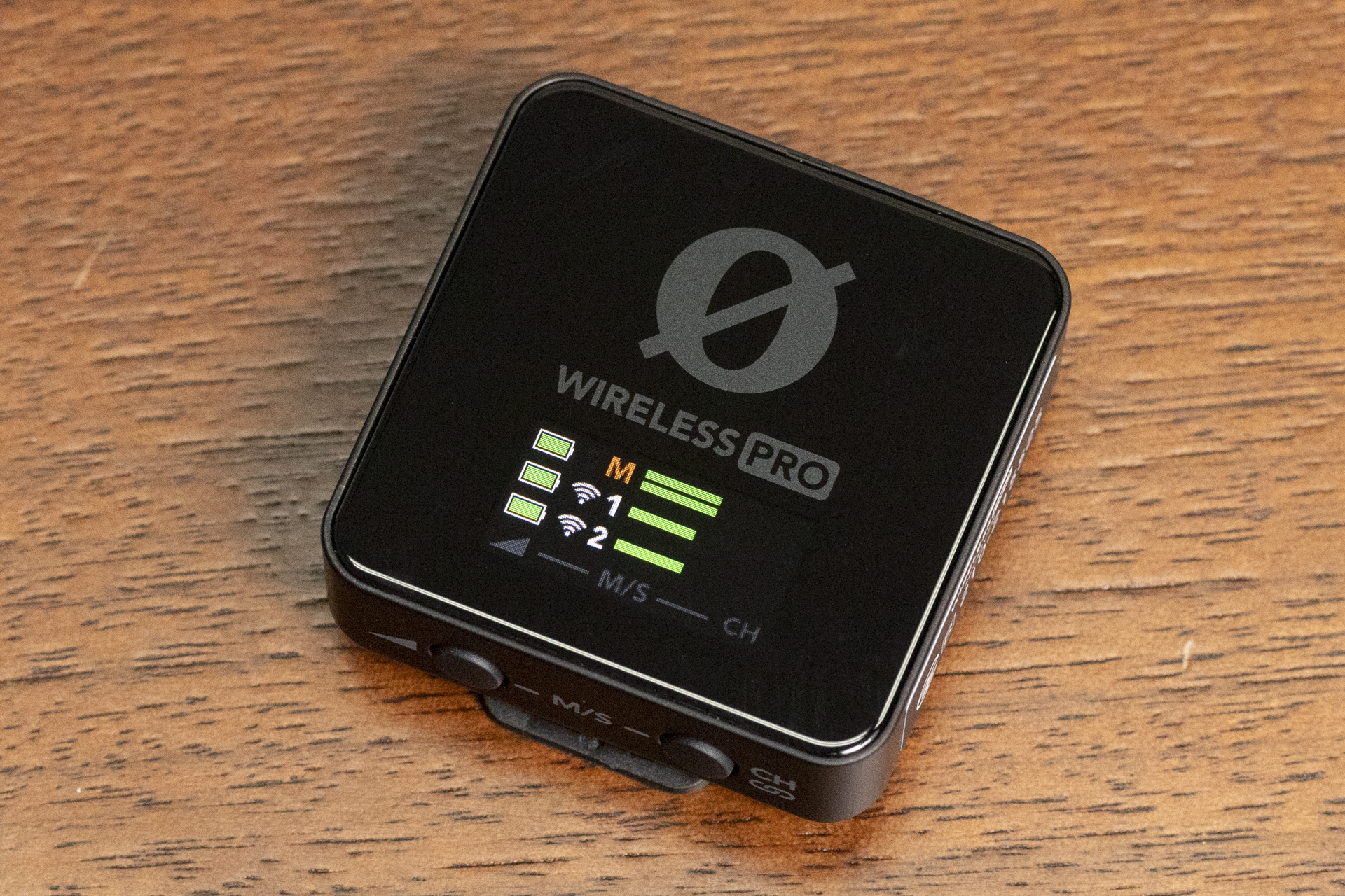 レシーバーも小型