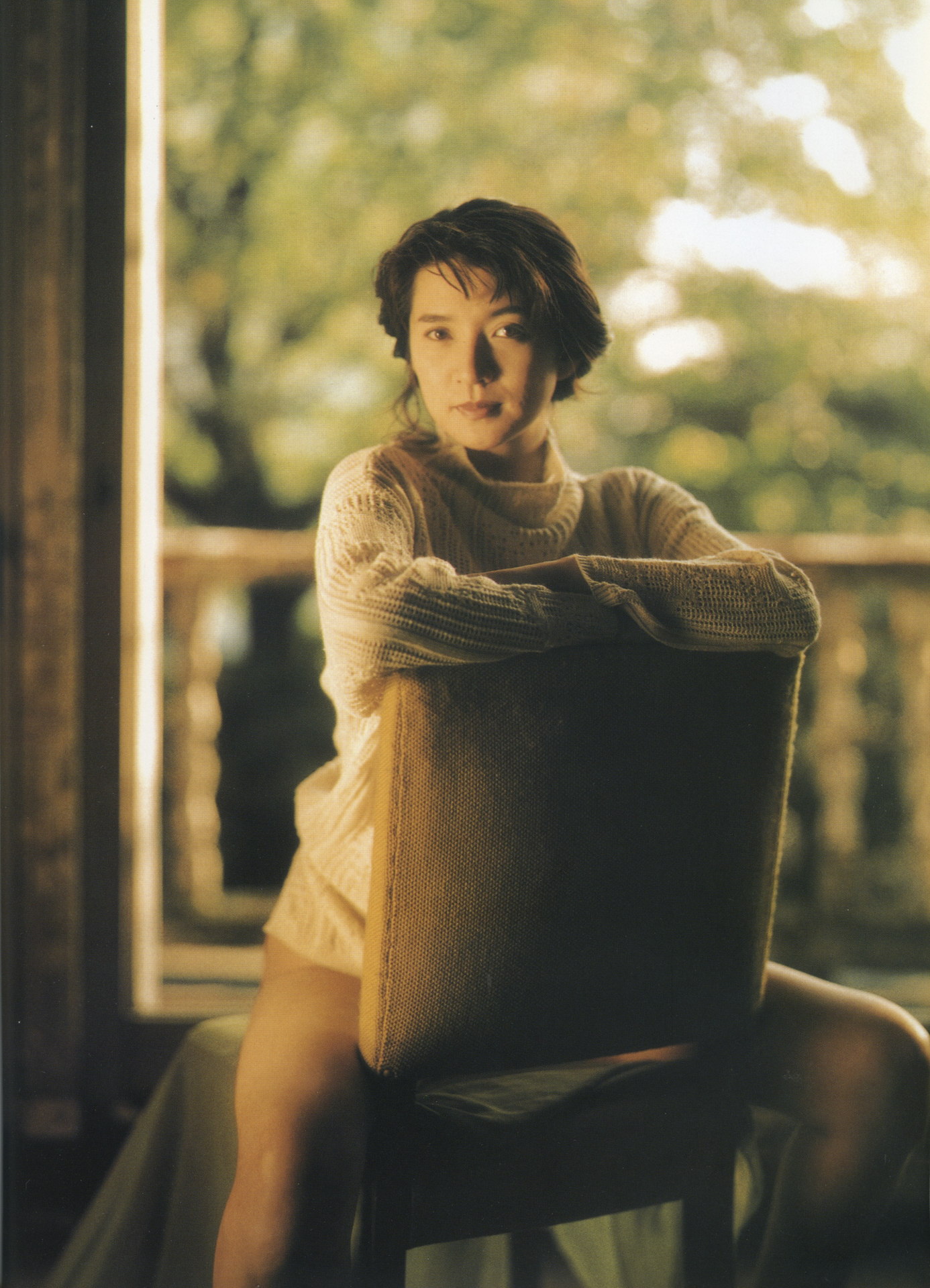 横須賀昌美写真集「挑戦」より、8×10で撮影したカット