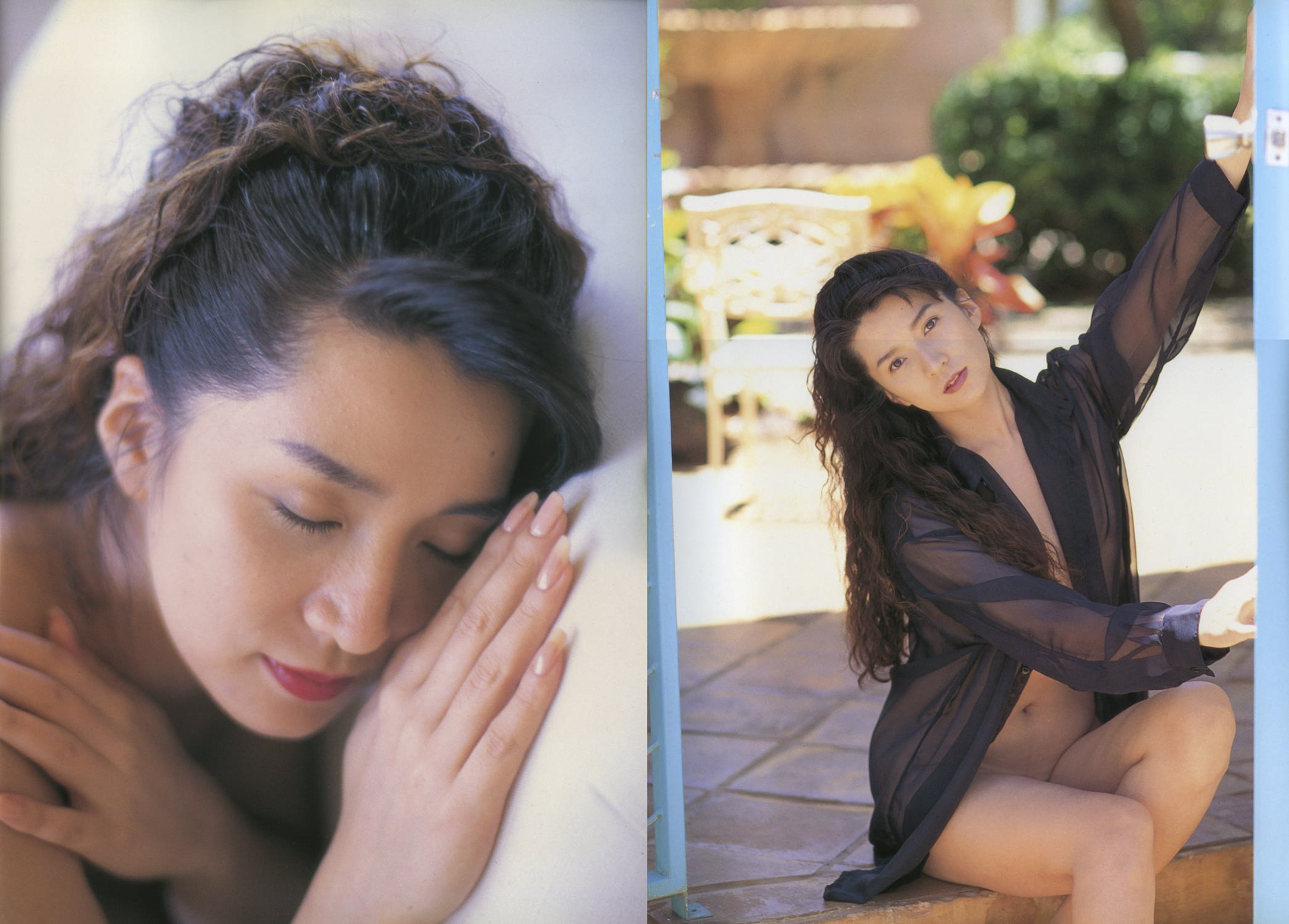 横須賀昌美写真集「熱愛」より