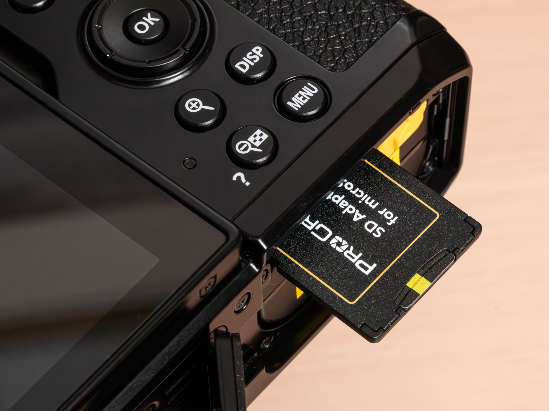 SDカードアダプターの使用例