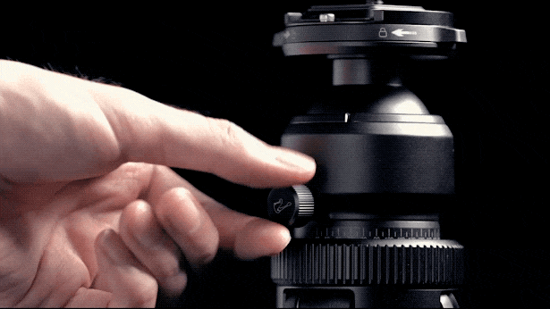 雲台は自由雲台式