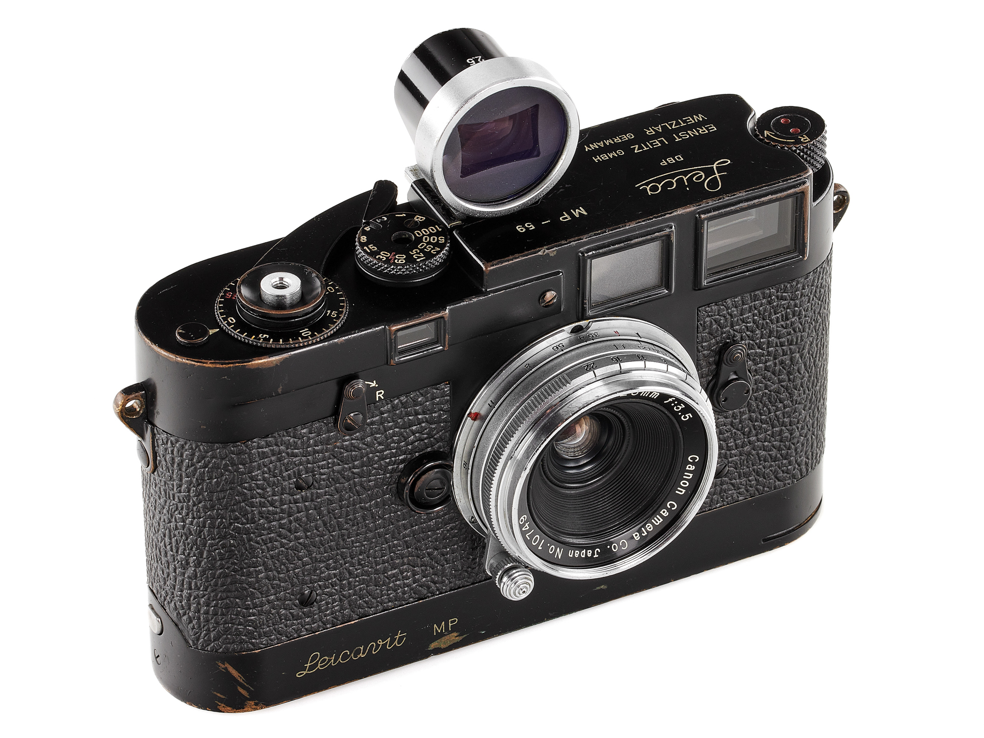 Leica MP black paint no.59 'Yul Brynner'