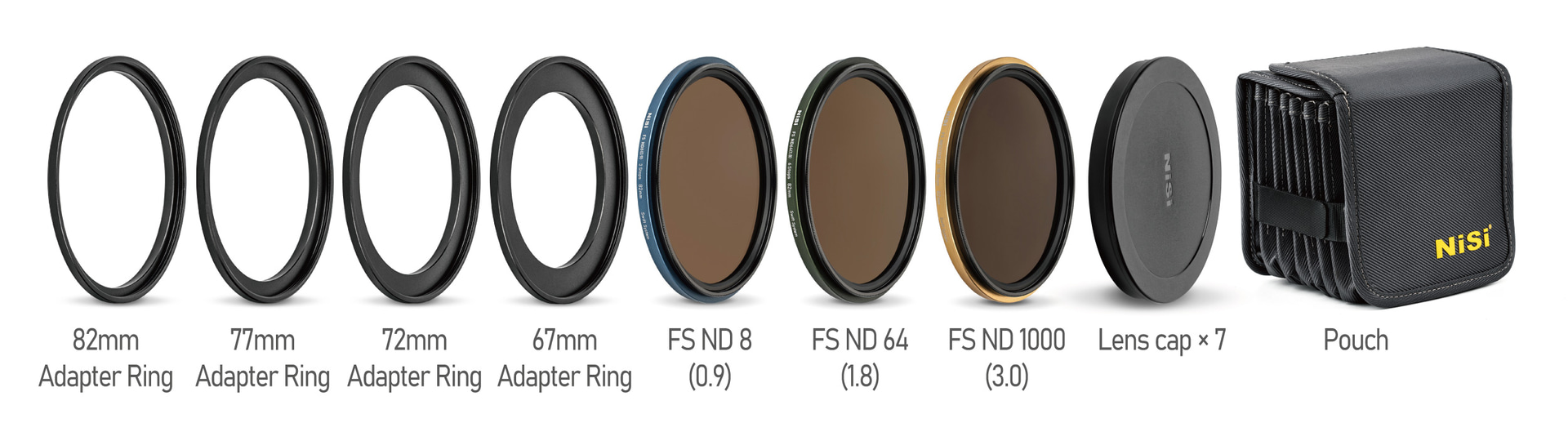 SWIFT FS ND キット（8+64+1000）67−82mm