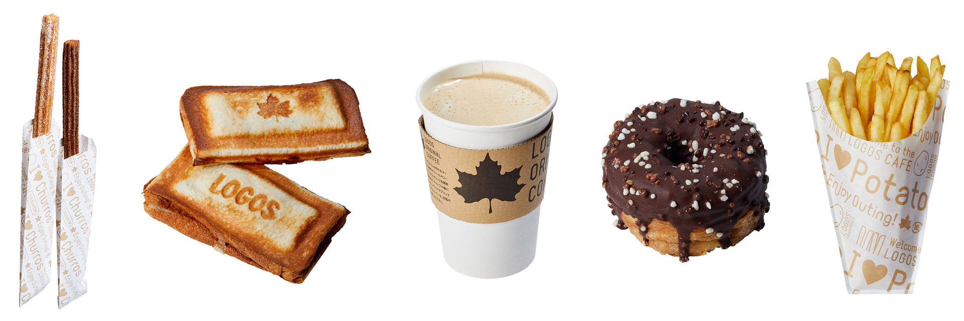 ロゴスカフェのメニューも、期間中全品10％OFFに