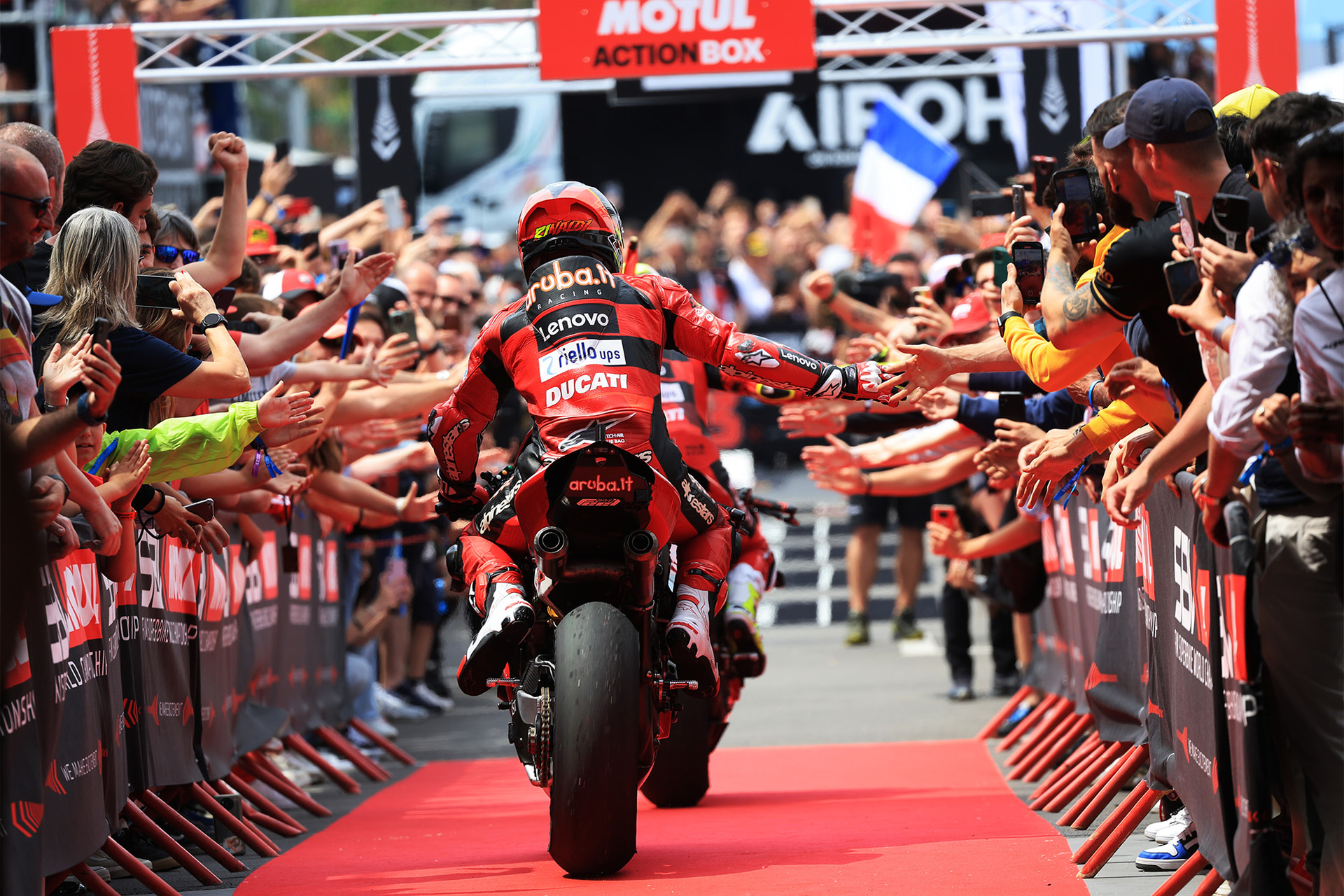 2023年スーパーバイク世界選手権・第4戦（撮影：遠藤智氏）