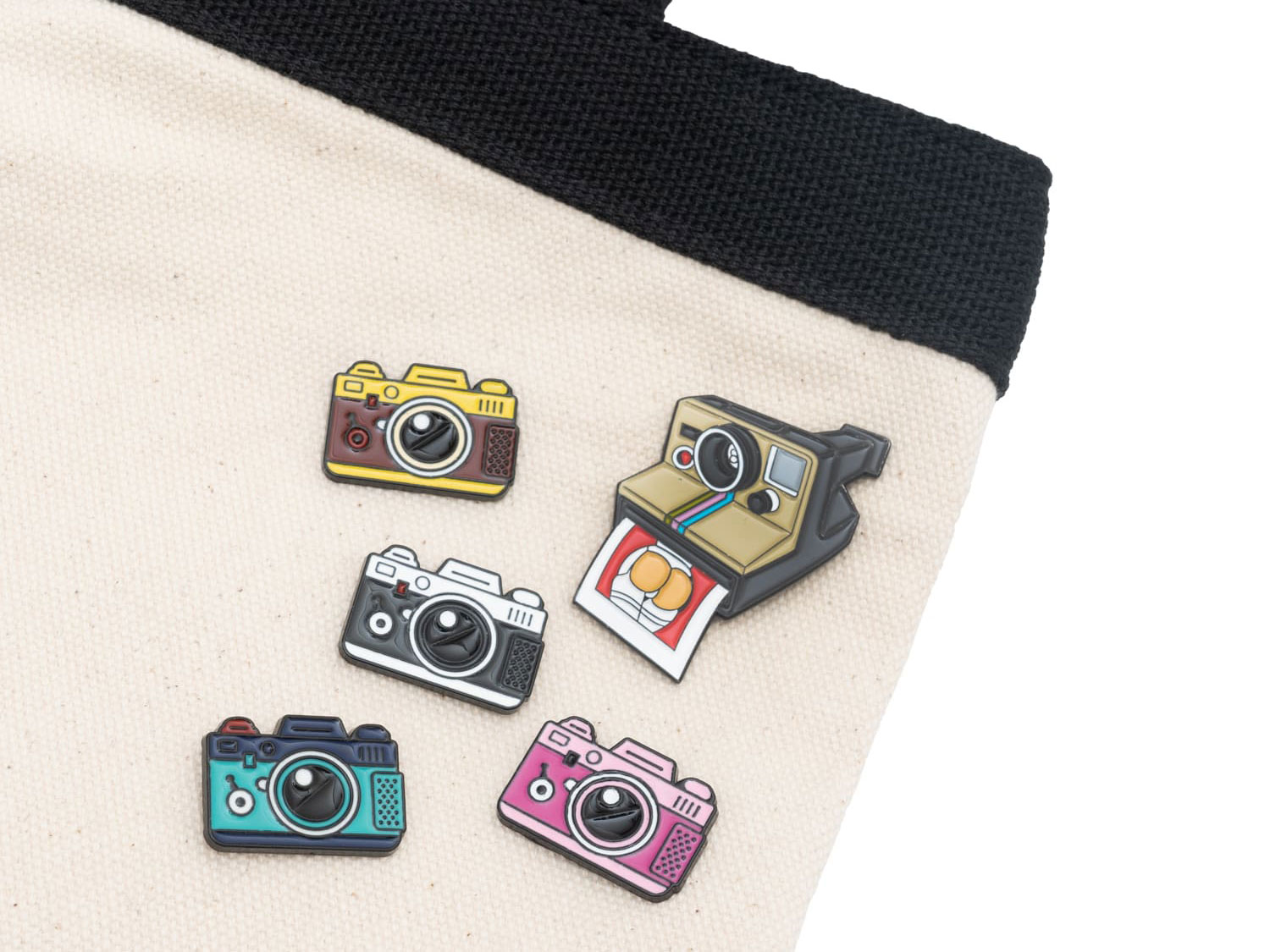 バッグに付けた様子