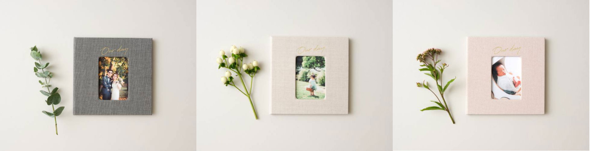 ダークグレー（左）、ライトグレー（中央）（右）ピンク