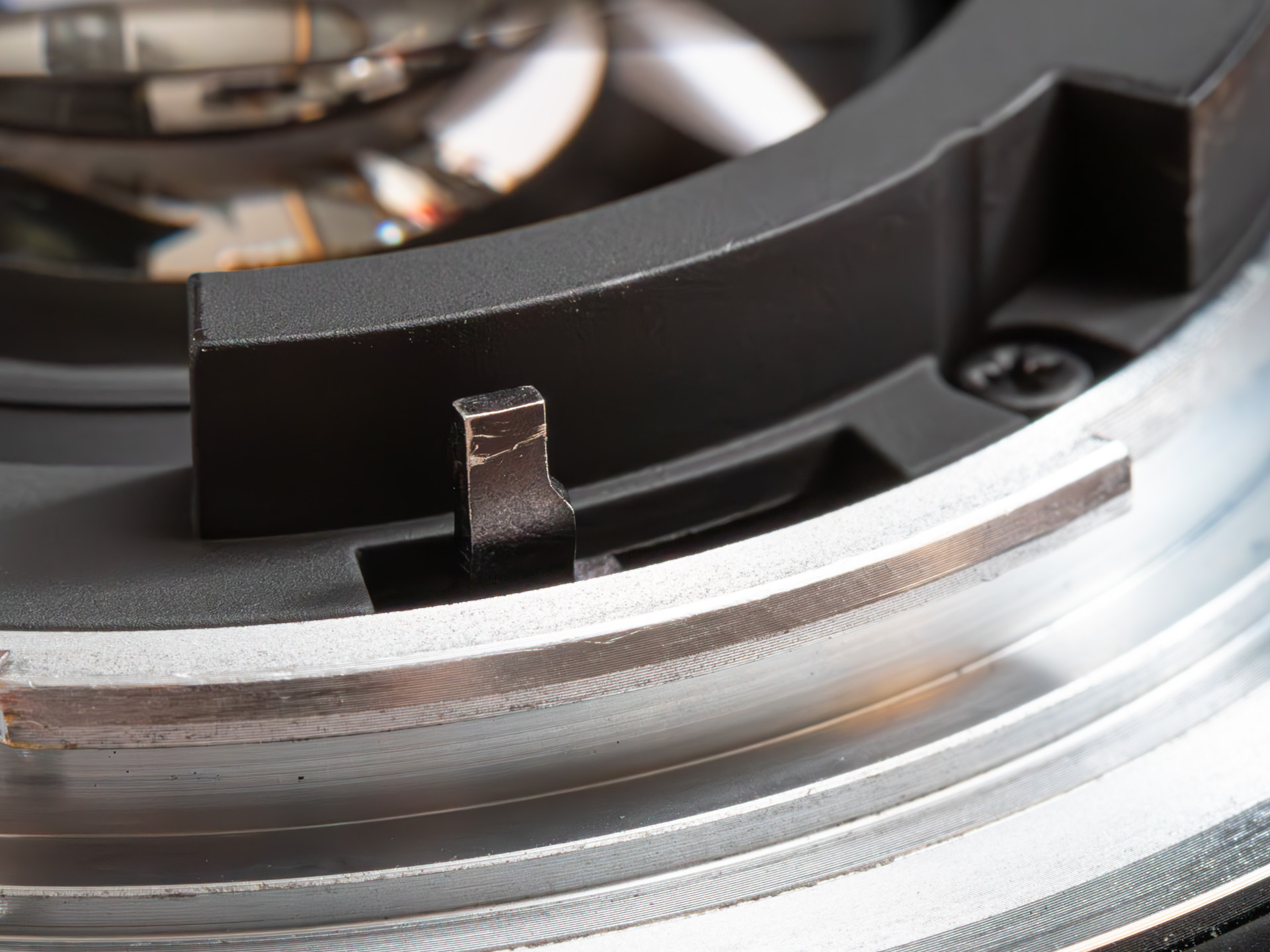 （参考）レンズ側の絞り連動レバー