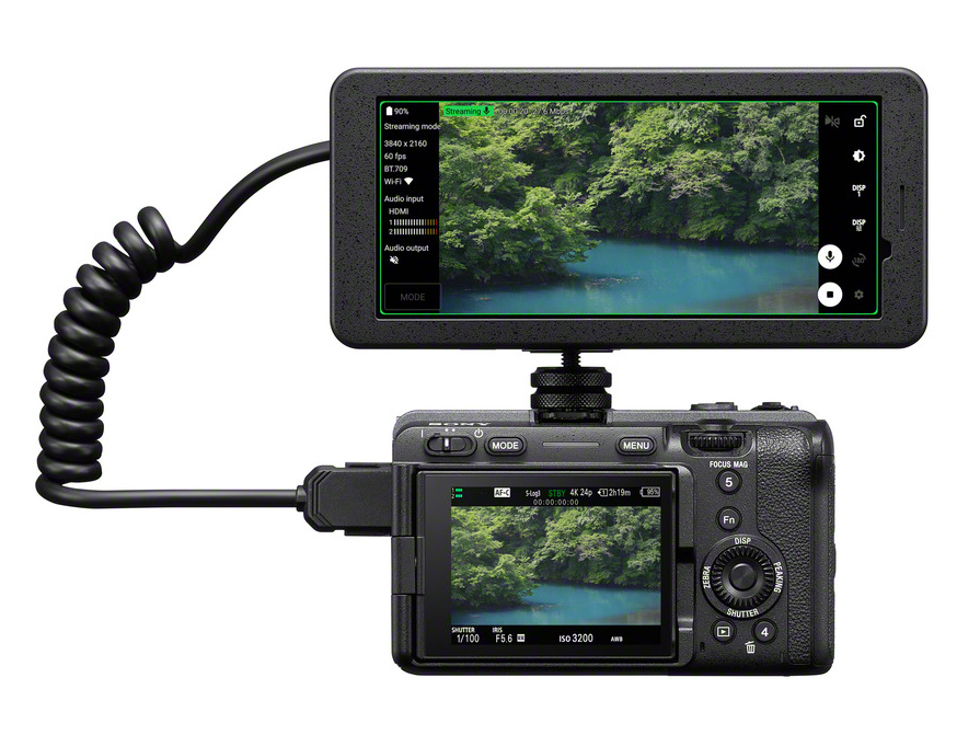 HDMIケーブルで接続