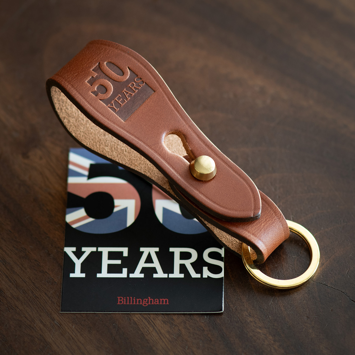 ビリンガム50周年記念オリジナルキーホルダー