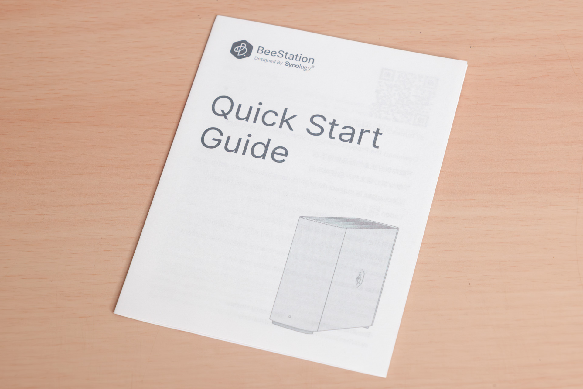 同梱のクイックスタートガイド