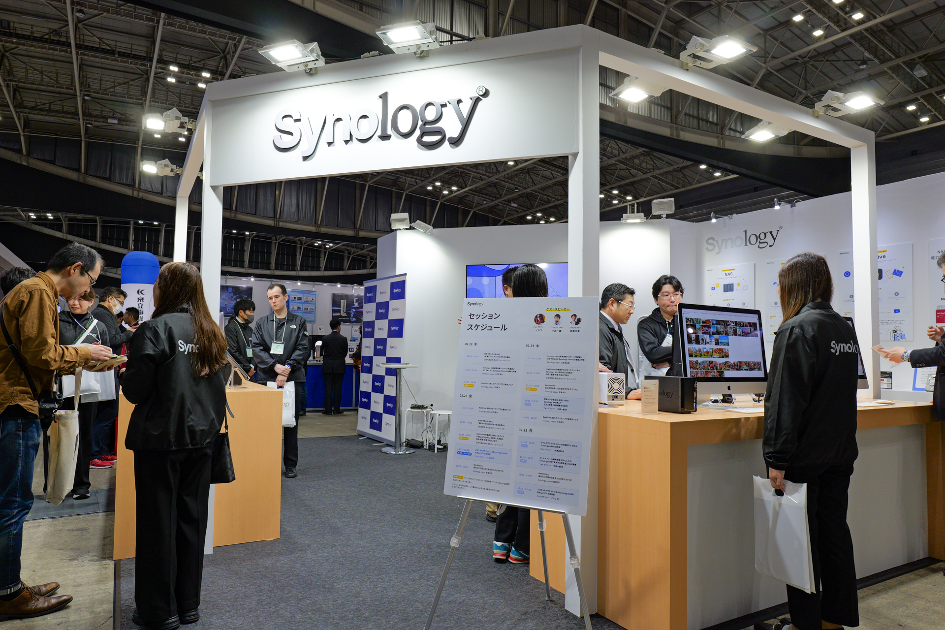 CP+2024のSynologyブース