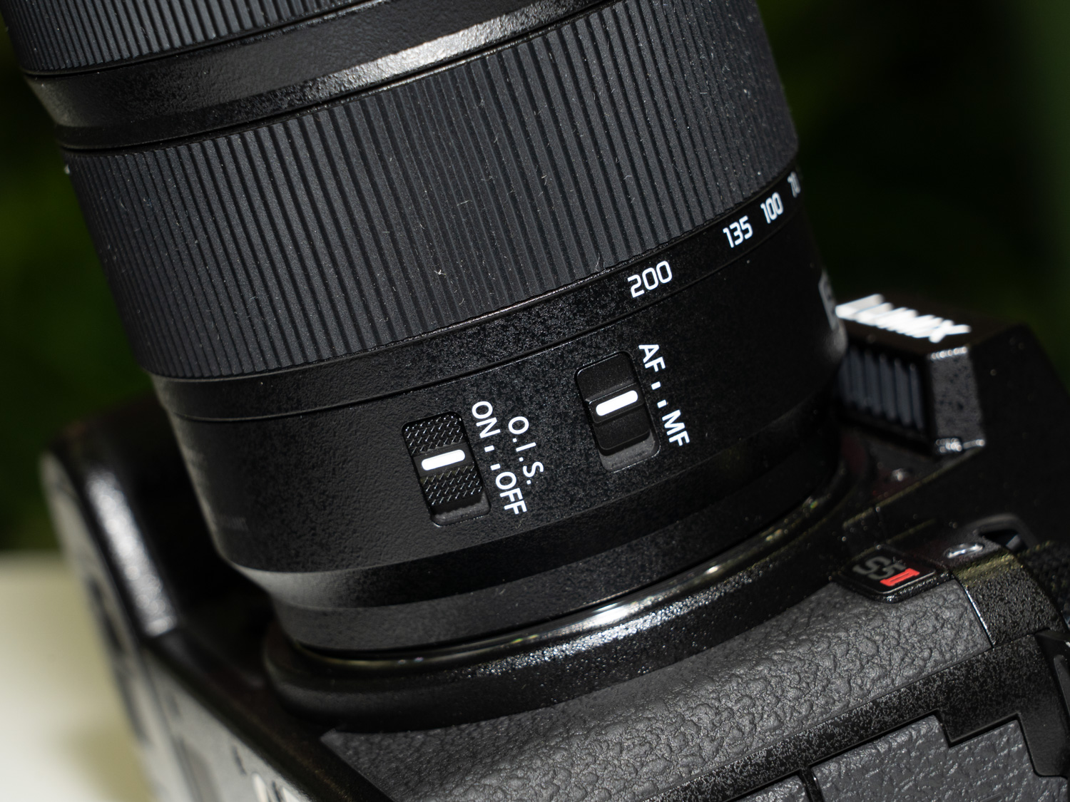 切り替えスイッチ部分