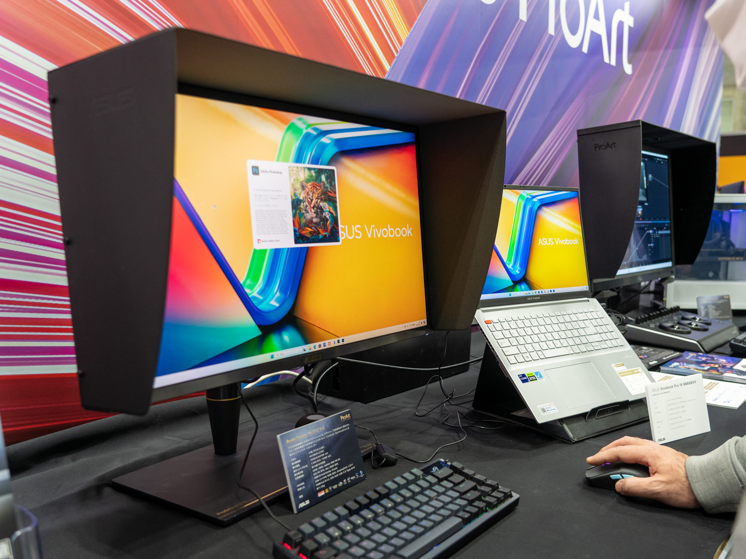 映像編集用途向け液晶モニター「PA27UCX-K」