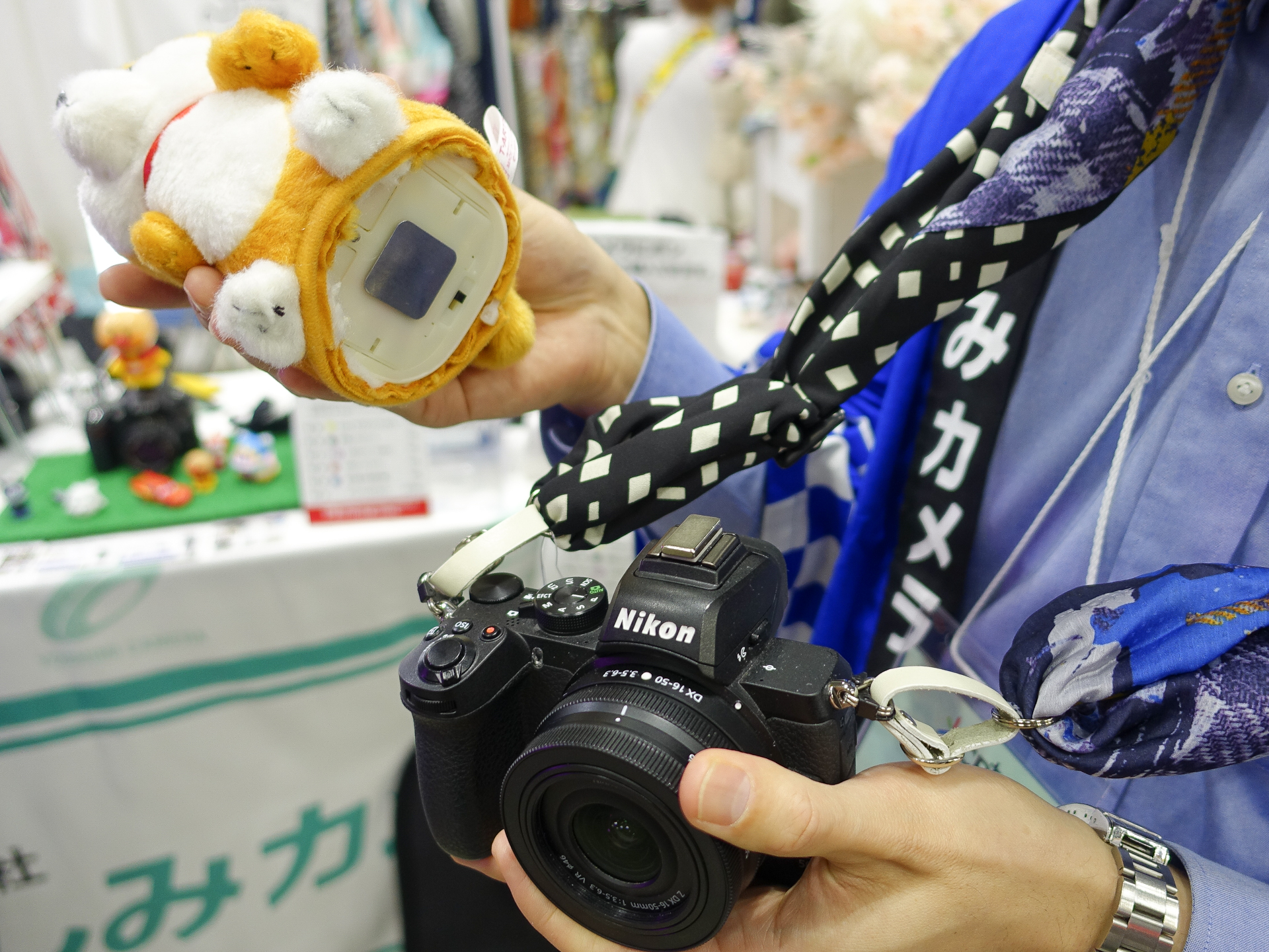 マグネットで装着