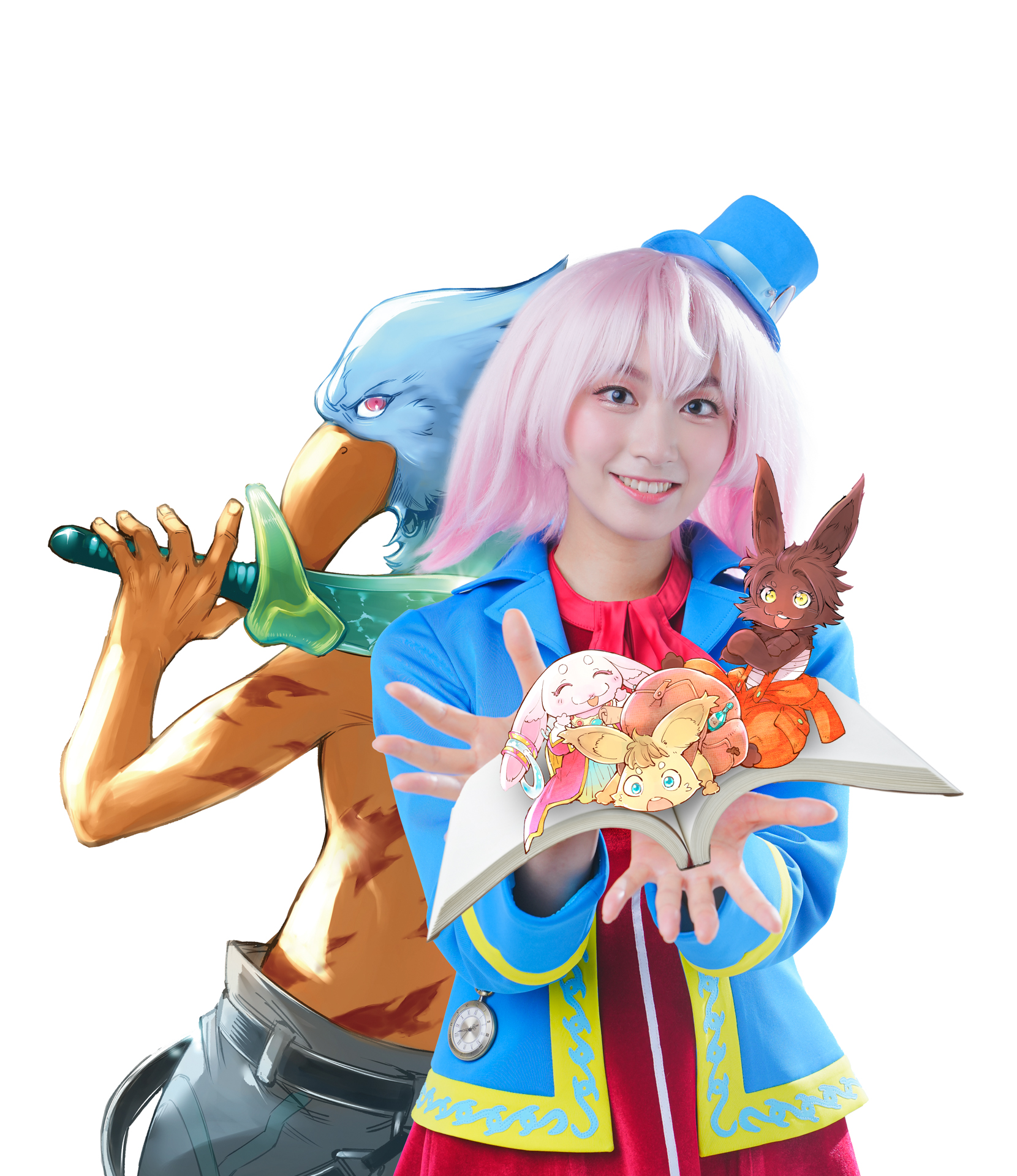 撮影：井田達也<br>© 硬梨菜・不二涼介／週刊少年マガジン<br>『シャングリラ・フロンティア』<br>エムル 檜山沙耶