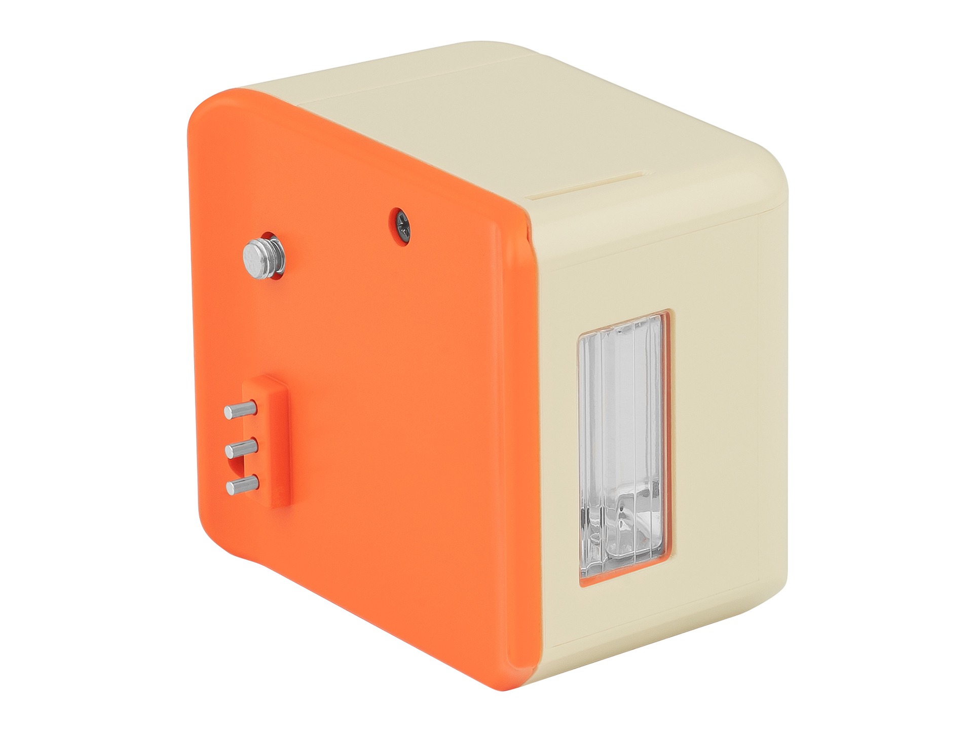 フラッシュ搭載モデルは着脱可能